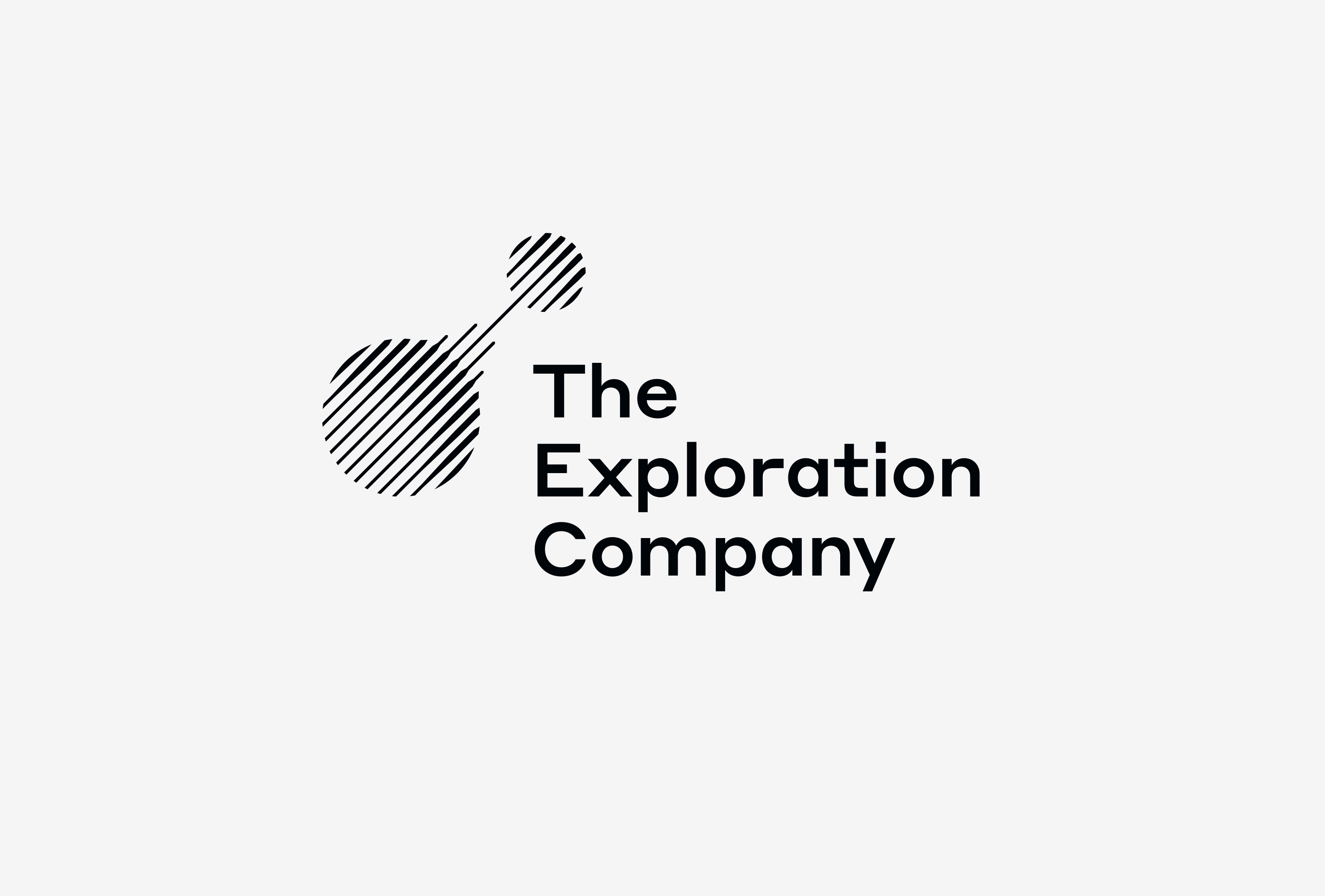 the exploration company logo variation